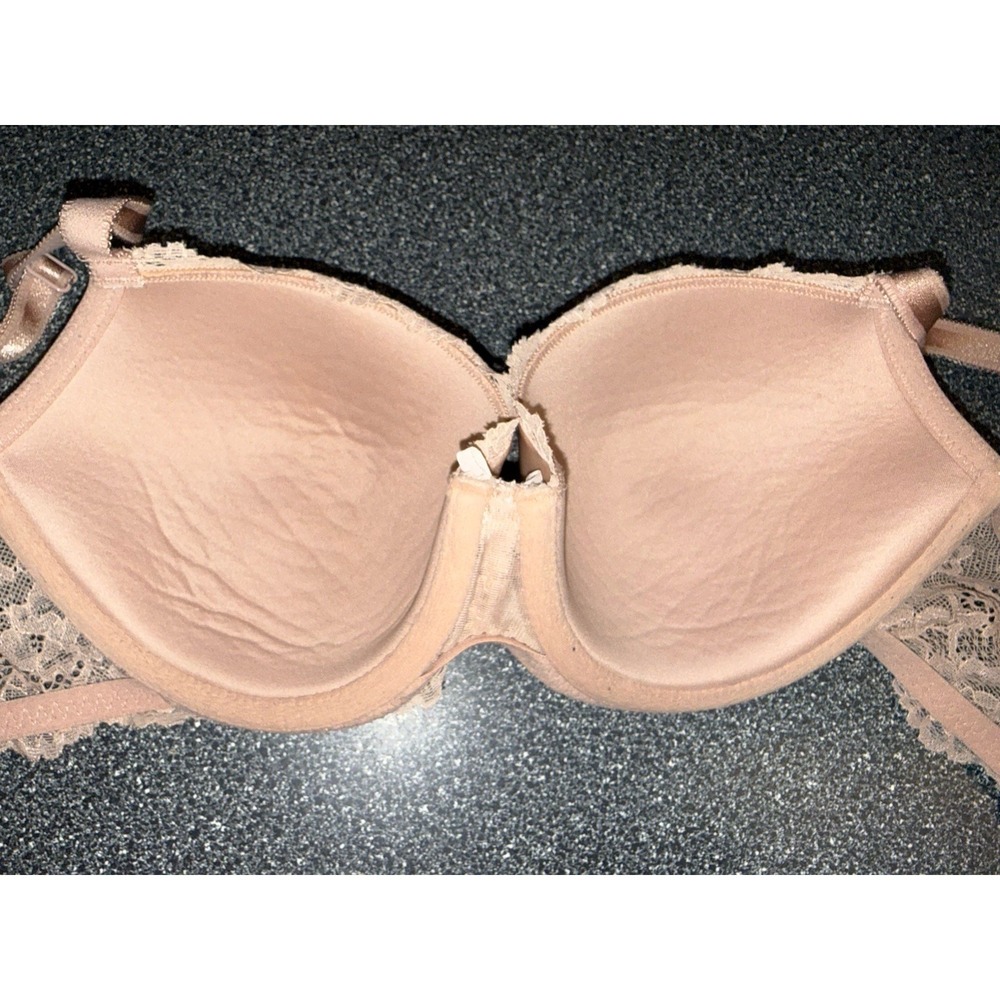 Victorias Secret Dream Angels Lined Demi Beige Size‎ 32DD - Picture 11 of 11